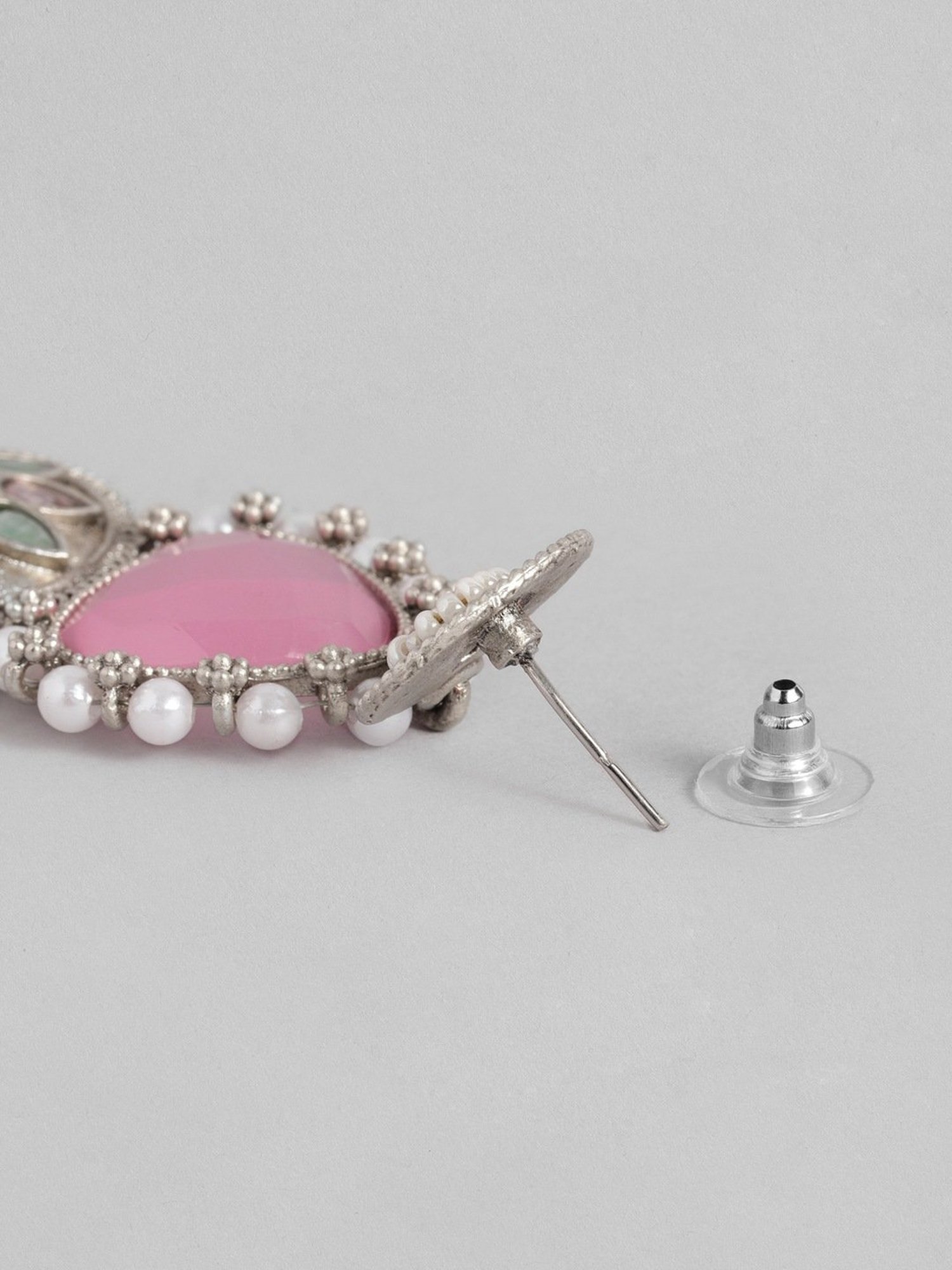 Abdesigns Enthralling German Silver Earrings