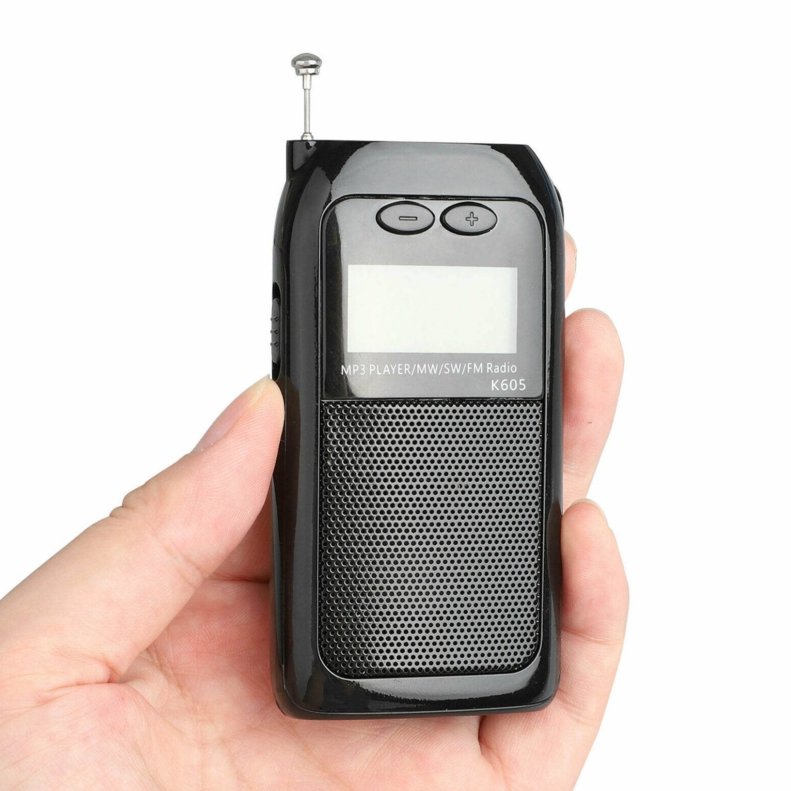 Digital FM AM SM Radio Mini Pocket Walkman Receiver Stereo w/ Earphones