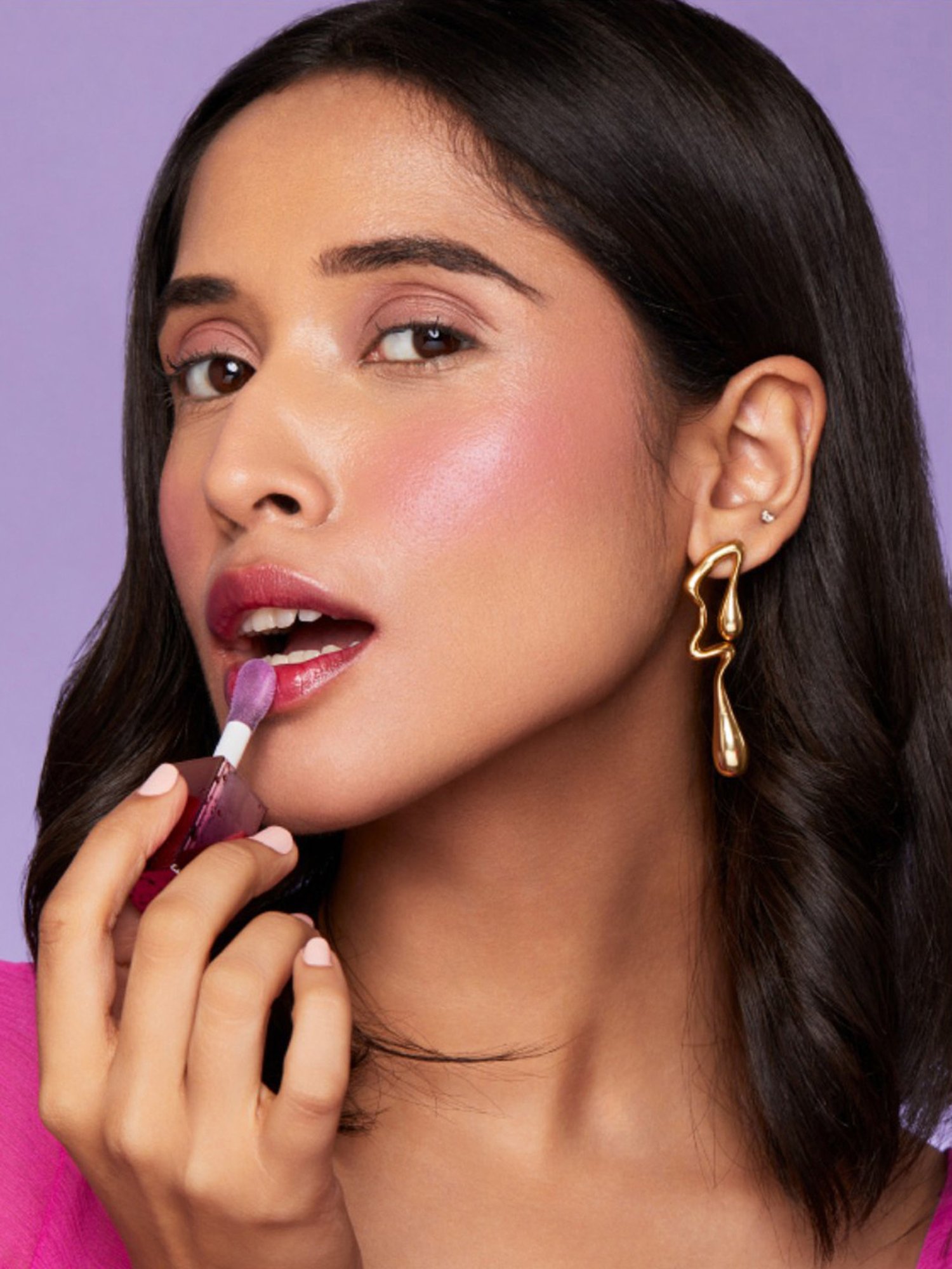 Typsy Beauty Shade Shifter Lip & Cheek Oil Midnight 02 - 6.4 gm