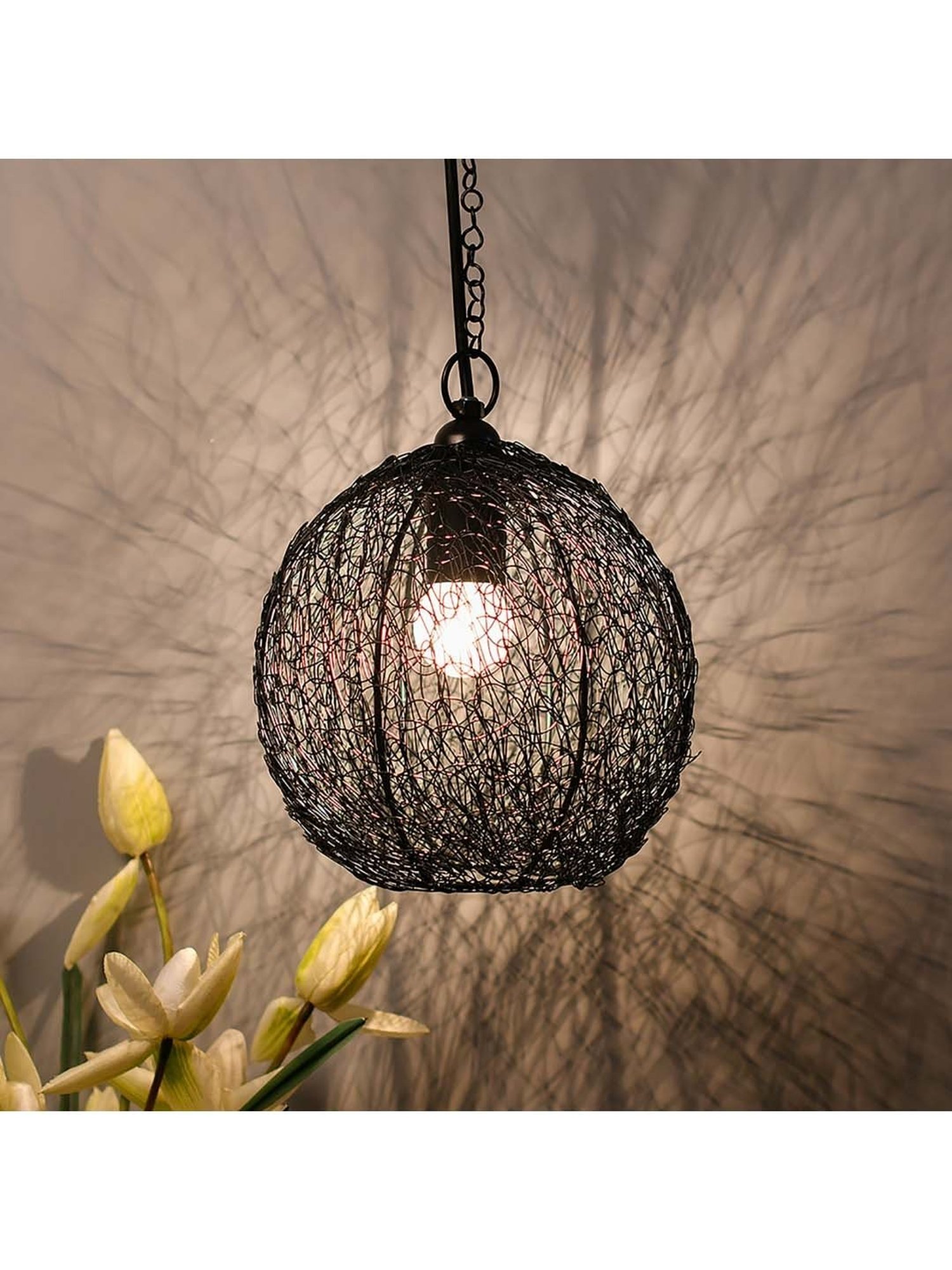 Homesake Classic Black Metal Pendant Light - Set of 1