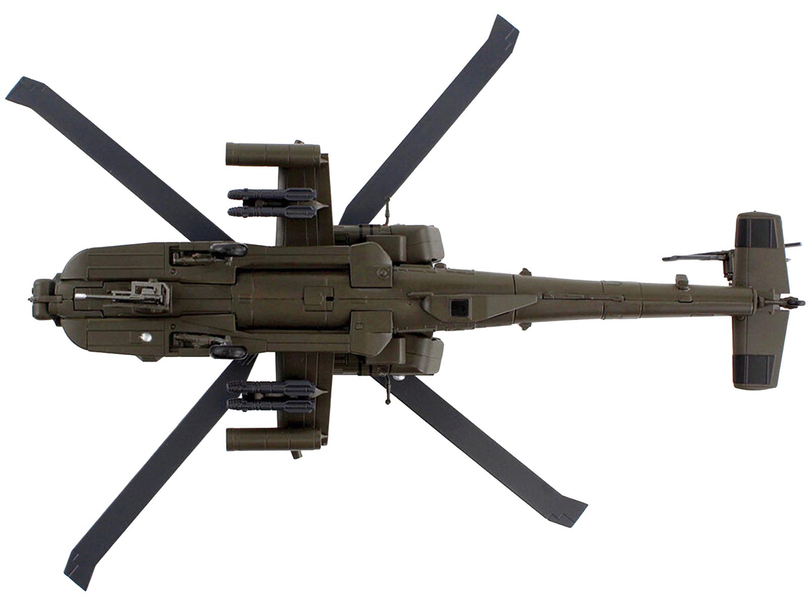 Mil Mi-24V Hind Attack Helicopter "#05 Kandahar Afghanistan" (1986) Soviet Air Force 1/72 Diecast Model by Panzerkampf