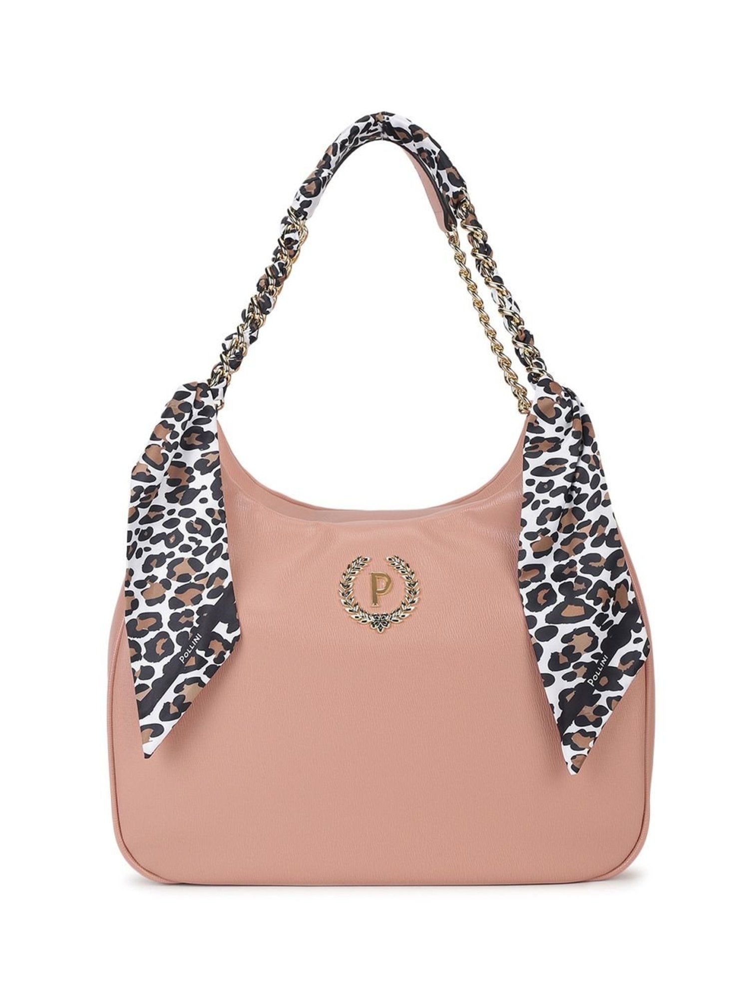 Pollini Pink Large Hobo Bag