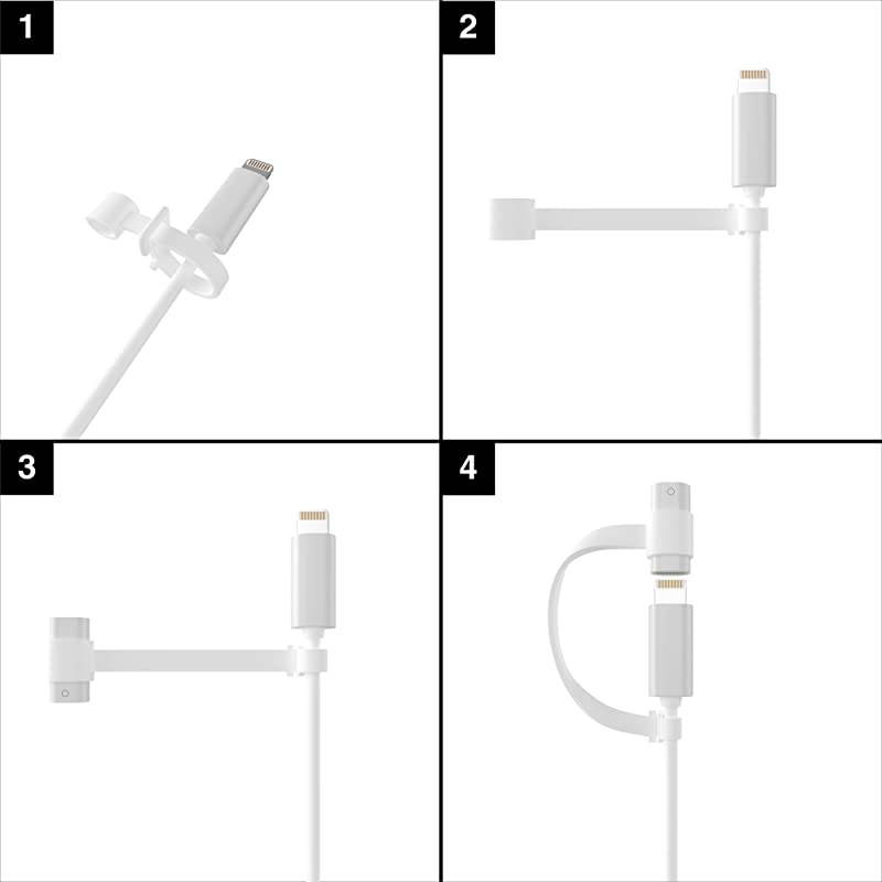 Charging Adapter Compatible with Apple Pencil Female to Female Charger Connector 2Pack