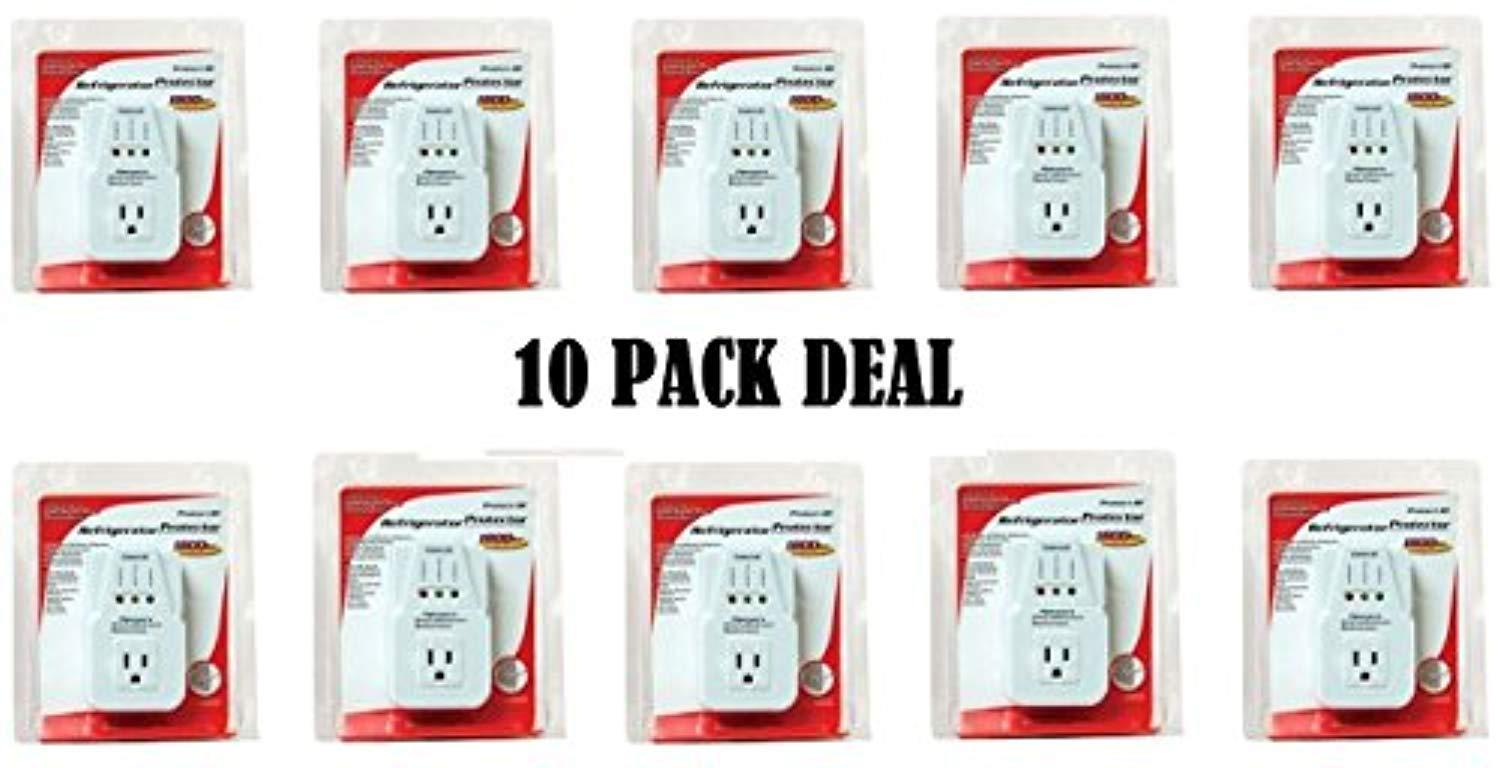 ac voltage protector brownout surge refrigerator 1800 watts appliance 10 pack