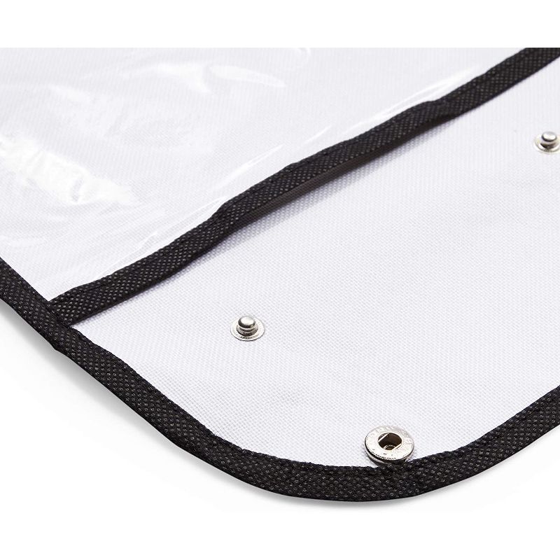 Okuna Outpost 2 Pack Hanging Closet Storage, Double-Sided Organizer Bags (33.75 x 17.5 in)