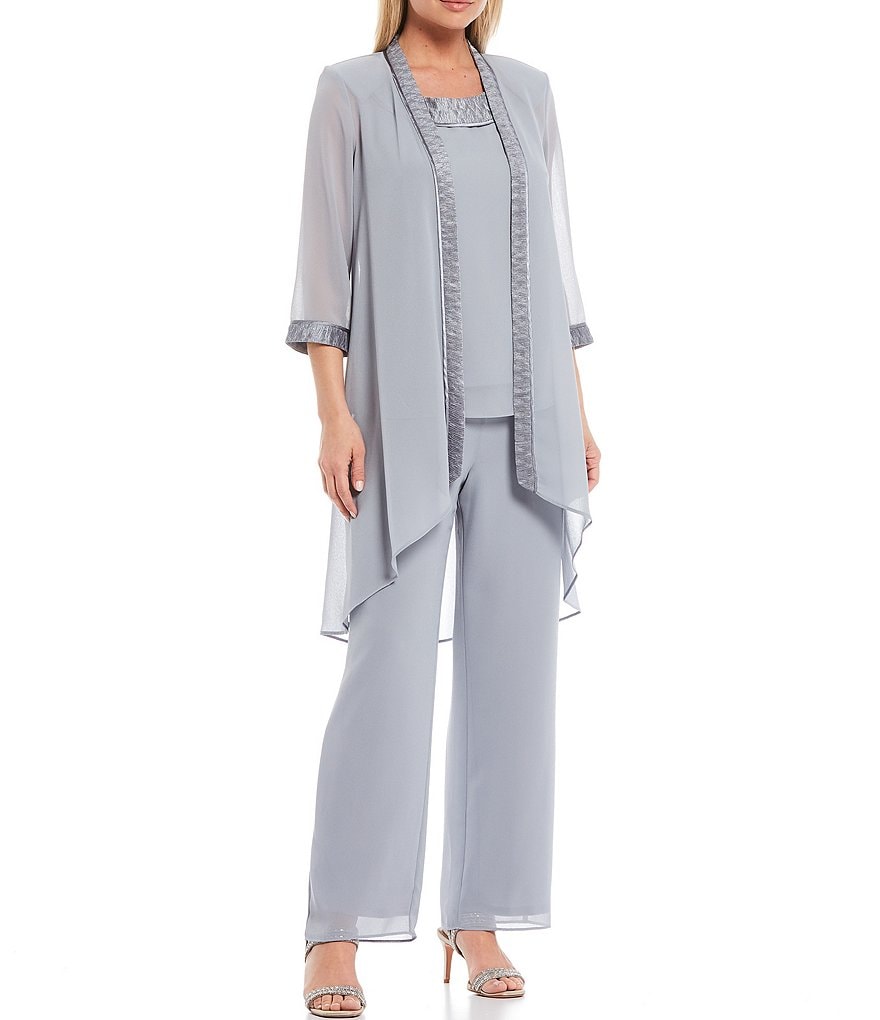 Alex Evenings Stretch Velvet Long Sleeve Ruched Beaded Accent Collar Boat Neck Blouse