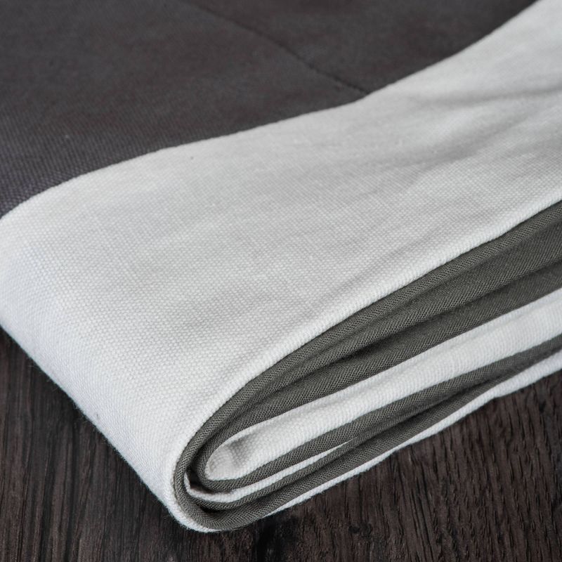 Saro Lifestyle Galvanized Christmas Tree Ring With Gold Rim