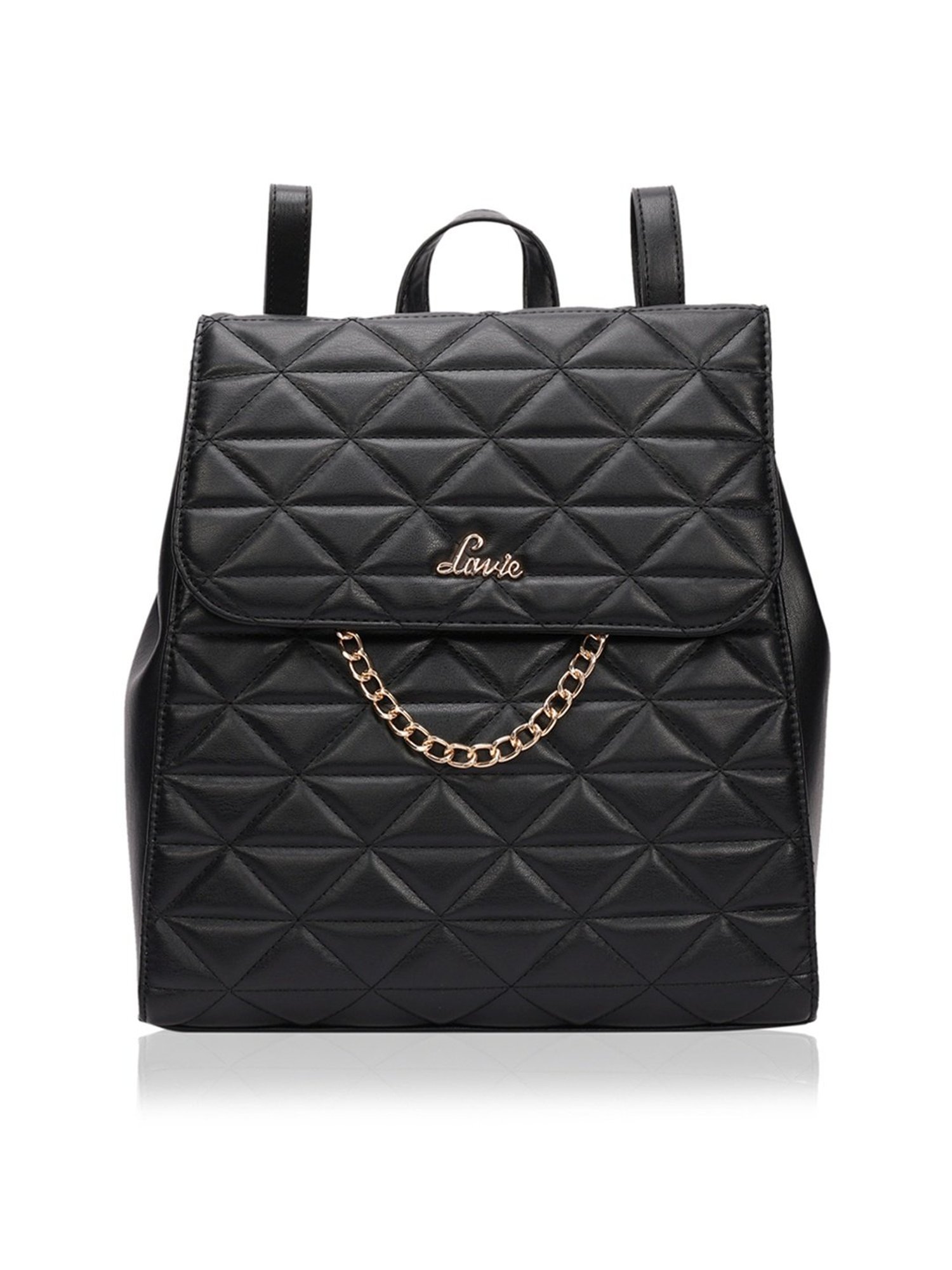 Tohl Fenwick Black Leather Medium Backpack