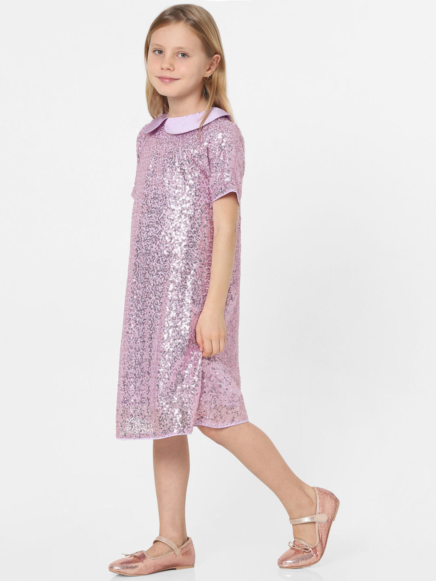 KIDS ONLY Purple Embellished Dress