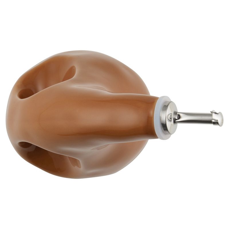 Rachael Ray 24oz Cucina Stoneware Extra Virgin Olive Oil Dispenser Bottle Blue