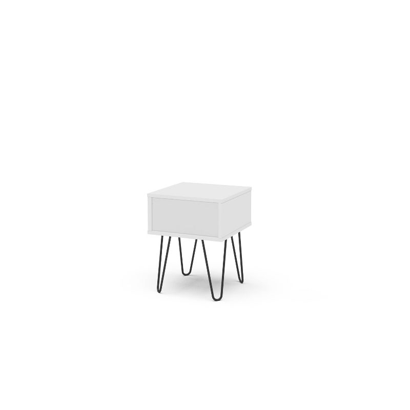 Concord Side Table White - Chique