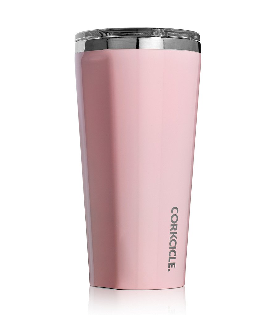 Corkcicle Stainless Steel Triple-Insulated 16-oz. Rose Quartz Tumbler