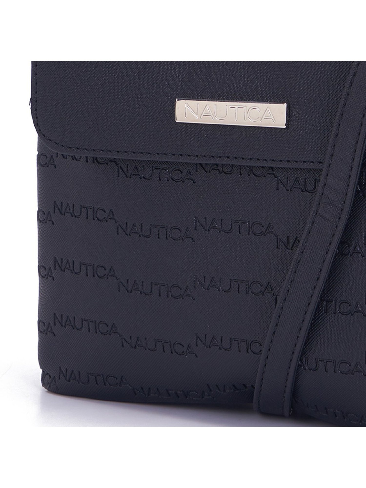 Nautica Black Solid Medium Sling Handbag