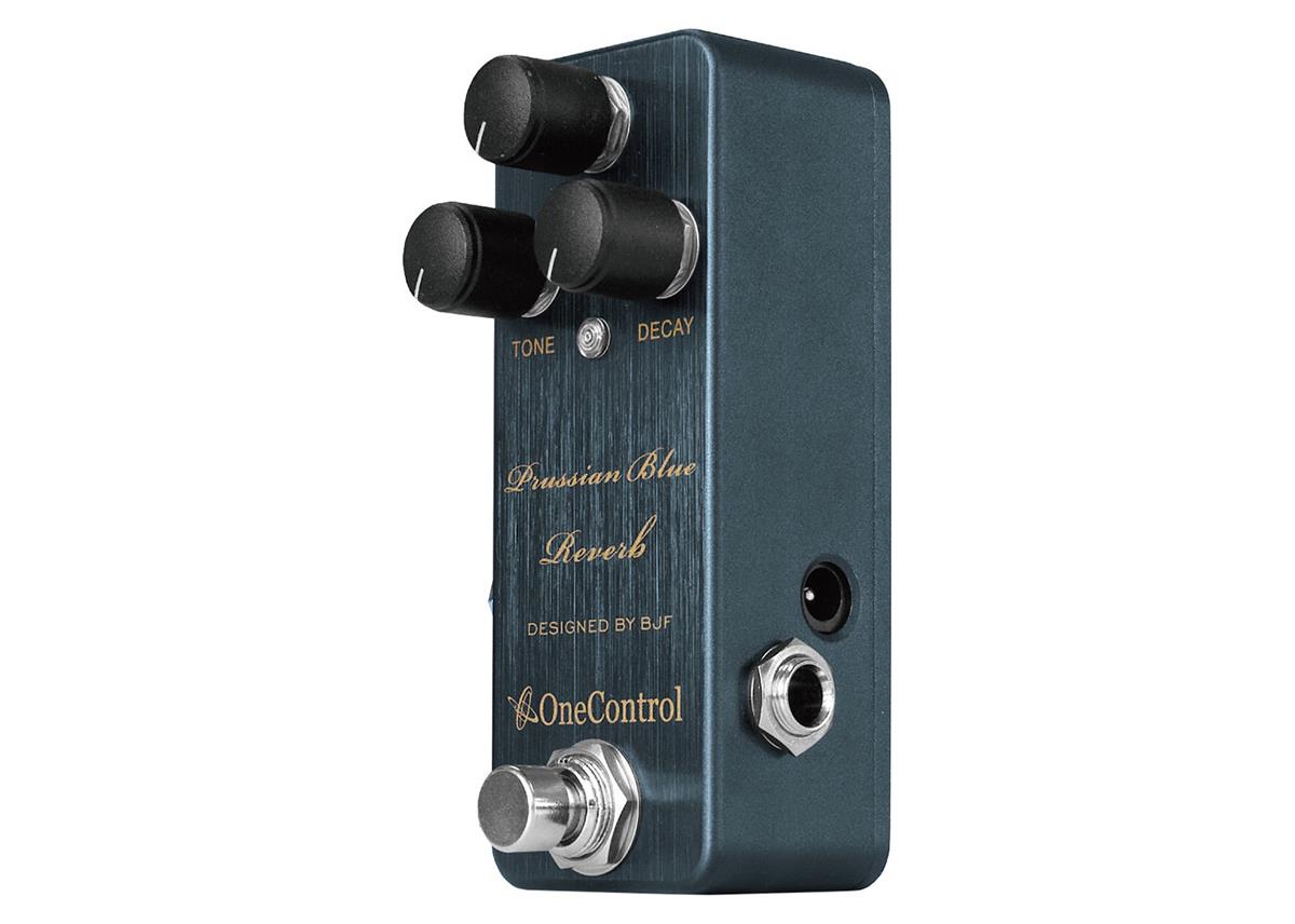 One Control Prussian Blue Reverb Effects Pedal
