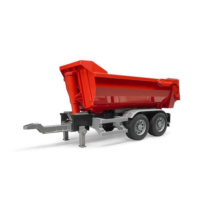 Bruder Half Pipe Truck Trailer, Blue