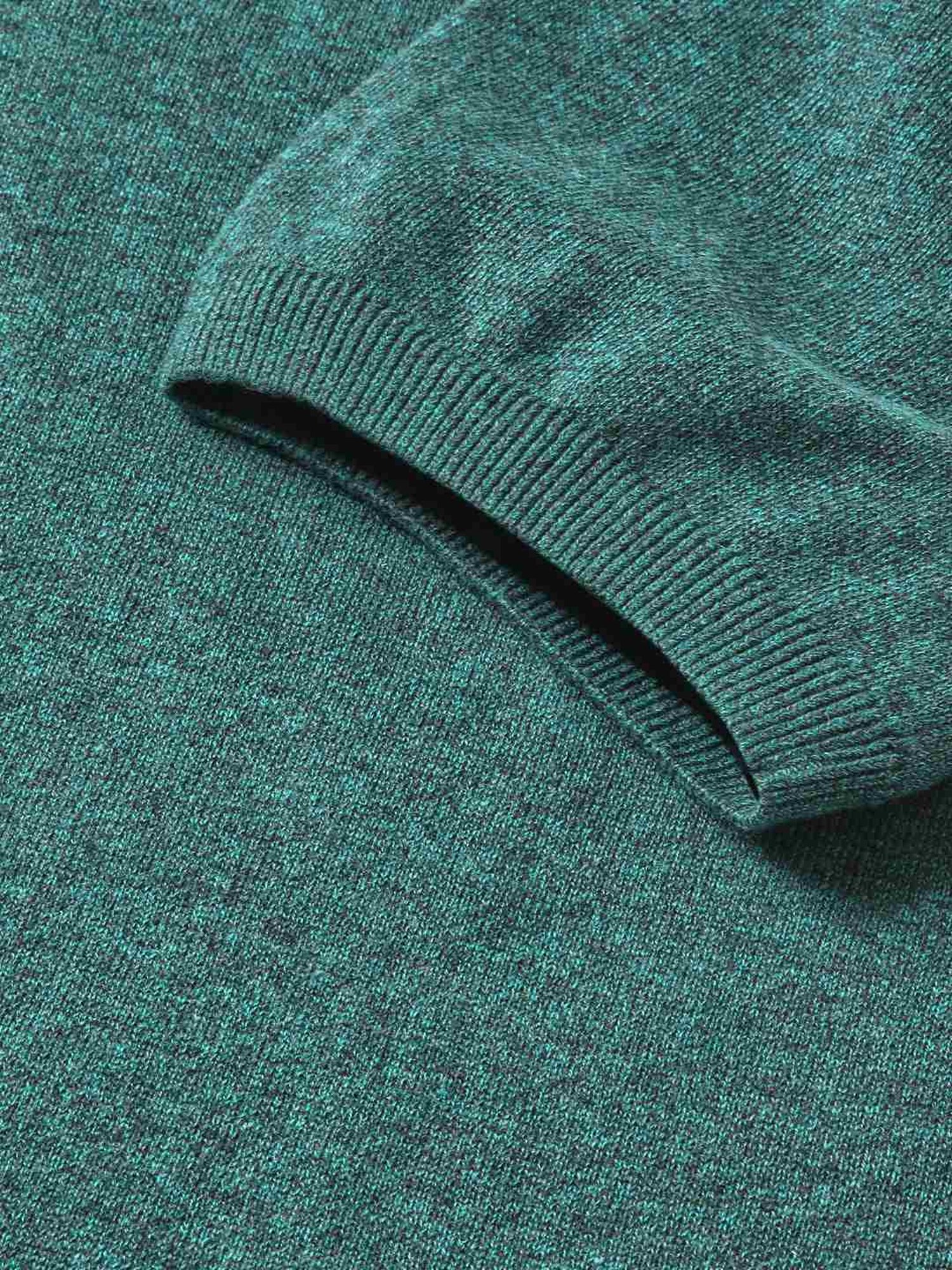 The Bear House Teal Green Regular Fit Polo T-Shirt