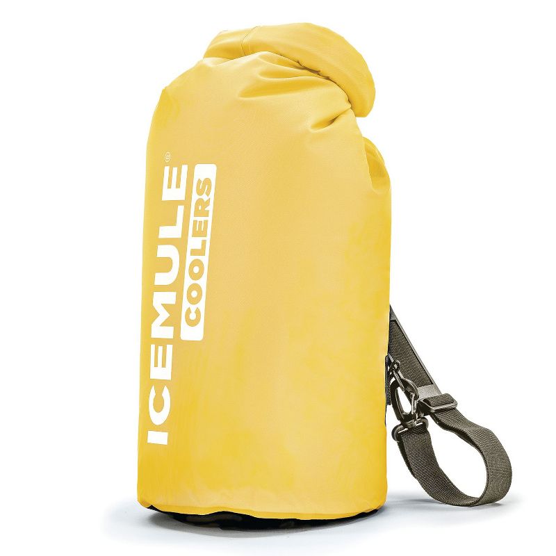 IceMule Classic Small Collapsible Portable Soft Side Roll Top 10 Liter 6 Can Lightweight Insulated Waterproof Leak Proof Backpack Cooler Sling Bag