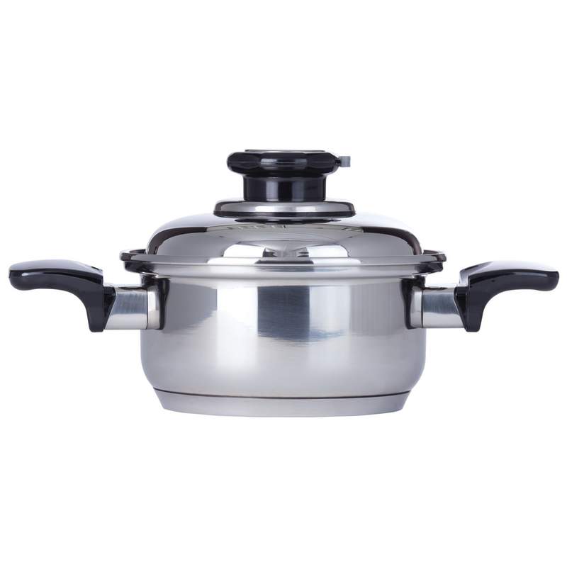 ScanPan Classic Black Recycled Aluminum 2-Piece Fry Pan Set 