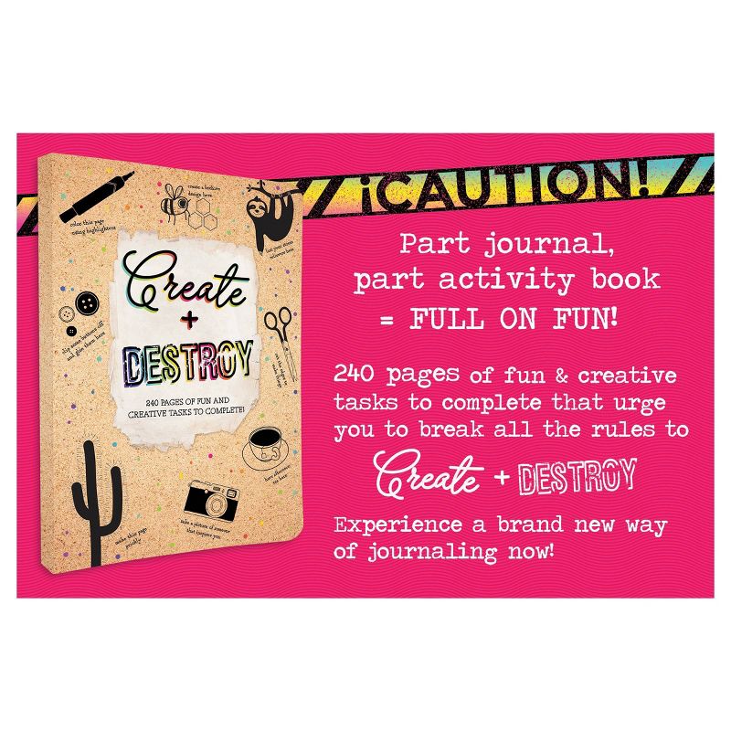 Create & Destroy Activity Book - Piccadilly