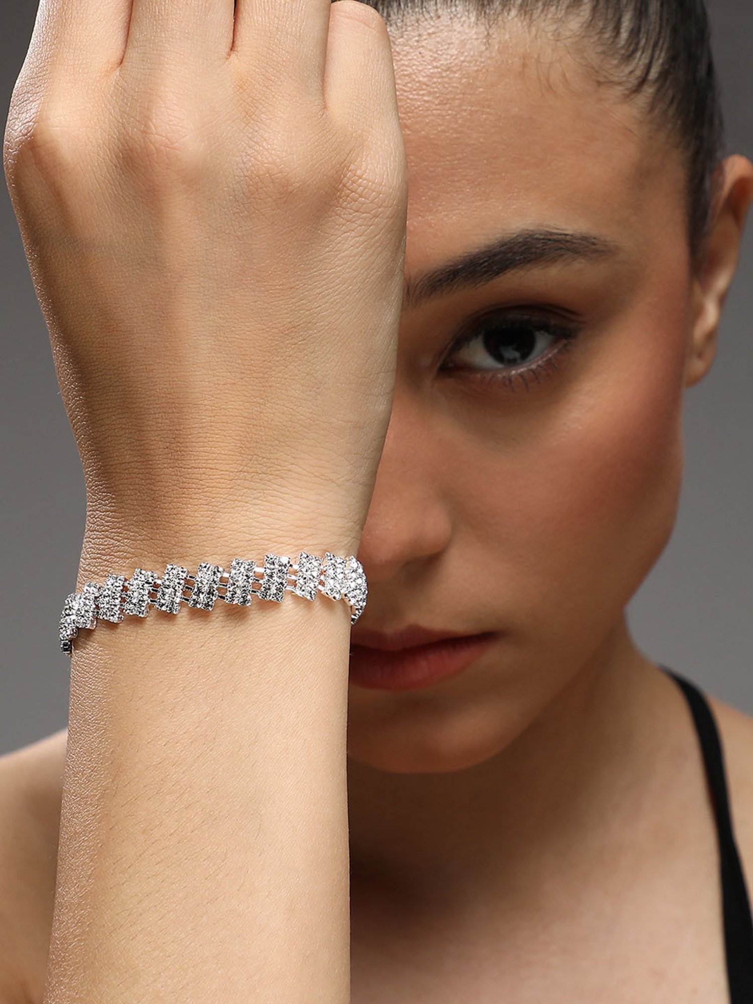 SOHI Geometric Tennis Bracelet For Women