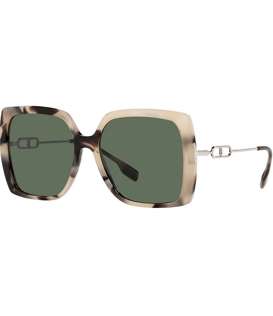 Burberry Ladies 57mm Square Sunglasses