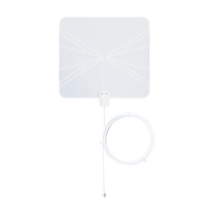 FL5000 FlatWave Digital Indoor HDTV Antenna 4K Ready HighVHF UHF UltraThin 35 Mile Long Range
