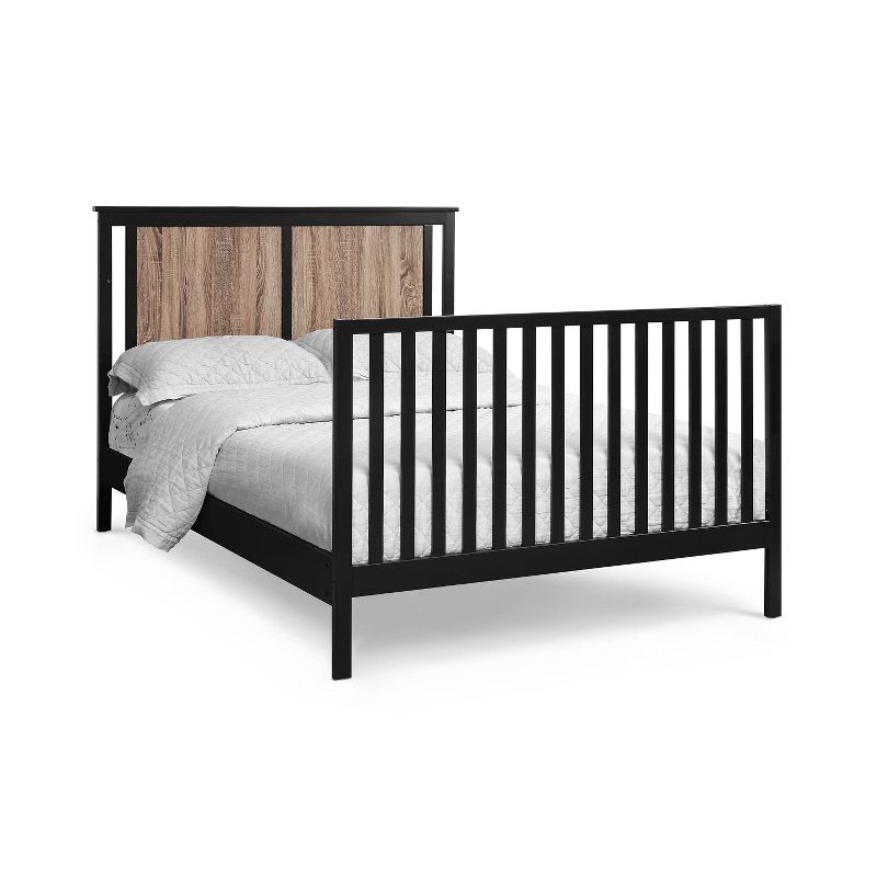 Suite Bebe Connelly Crib - Black/Vintage Walnut
