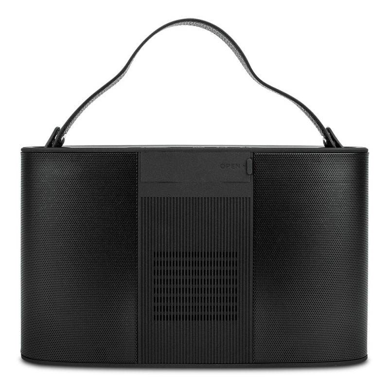 Cipe Handbag-Style Bluetooth Wireless Speaker & Powerbank, Black