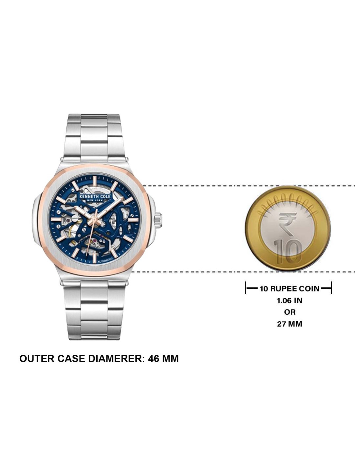 Kenneth Cole KCWGY0046201MN Kenneth Cole SS-24 Automatic Watch For Men