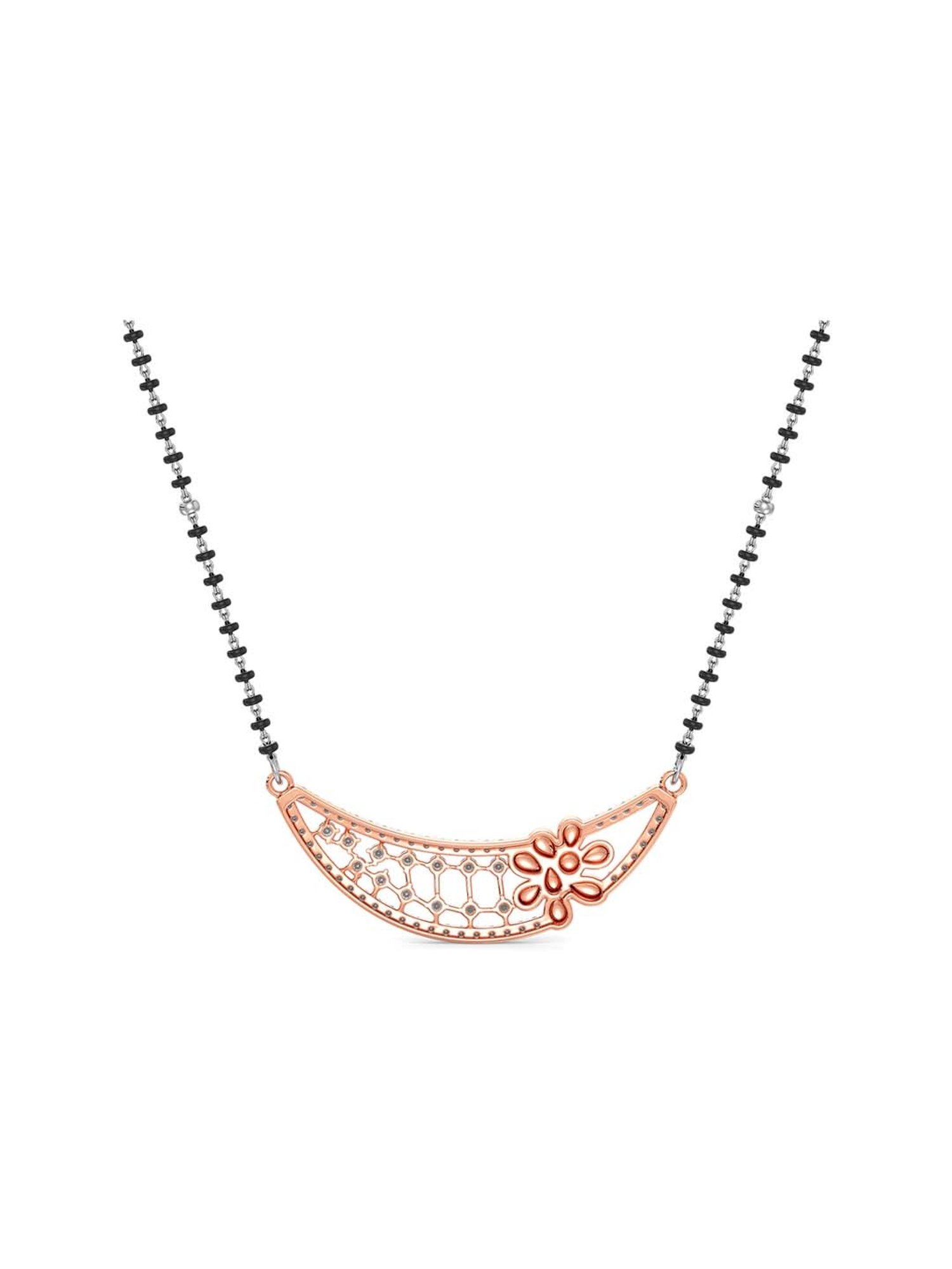 Waman Hari Pethe Jewellers 18k Gold & Diamond Mangalsutra for Women