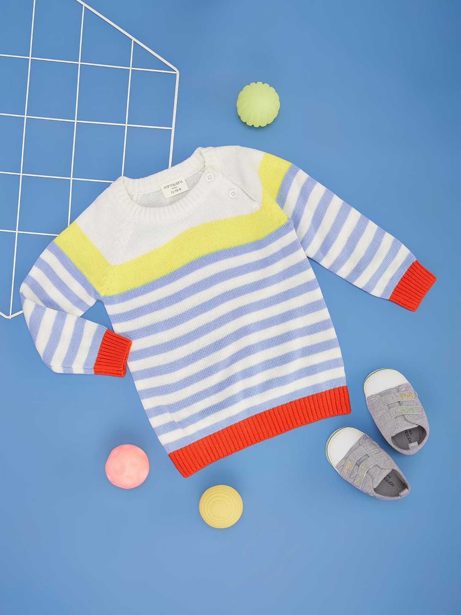 Pantaloons Baby off-White Sweater