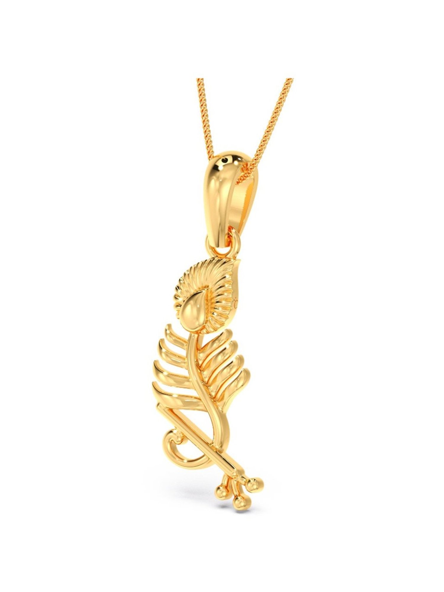 Joyalukkas 22k Love Embrace Gold Pendant