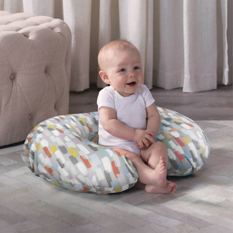 Boppy Original Feeding and Infant Support Pillow - Floral Stripes