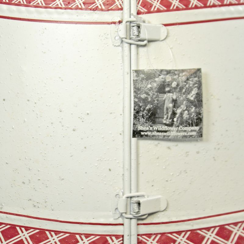 Christmas 9.0" Galvanzied Metal Tree Skirt Collar  -  Tree Toppers