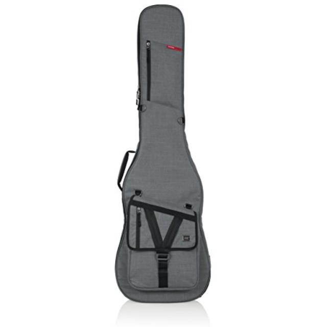 Gator GT-BASS-GRY Transit Bass Guitar Bag, Light Grey