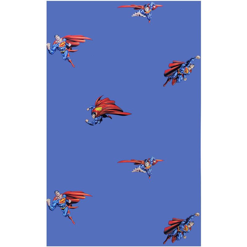 Superman Blue Prepasted Wallpaper - DC Comics..