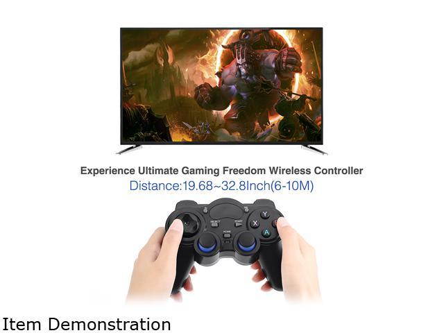 First Power 2.4GHz RF PS3 Wireless Controller Handle Gaming Gamepad Joystick for Tablet Phone PC TV Precision Motor Transmission Controller