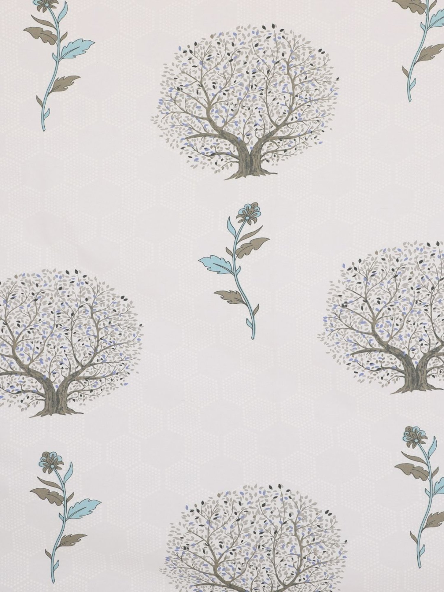 Romee Floral Teal Green 144 TC Cotton Queen Sized Bed Sheet with 2 Pillow Covers