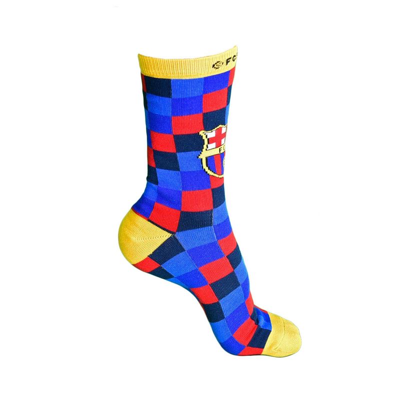 FIFA FC Barcelona Checkered Casual socks
