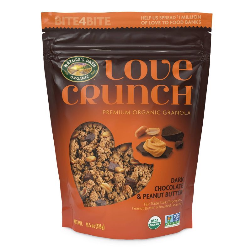 Nature's Path Love Crunch Dark Chocolate and Peanut Butter - 11.5oz