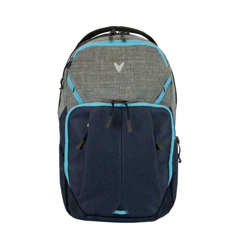 Bondka Sport 19" Blaze 2.0 Backpack - Mint/Heather Gray/Heather Blue