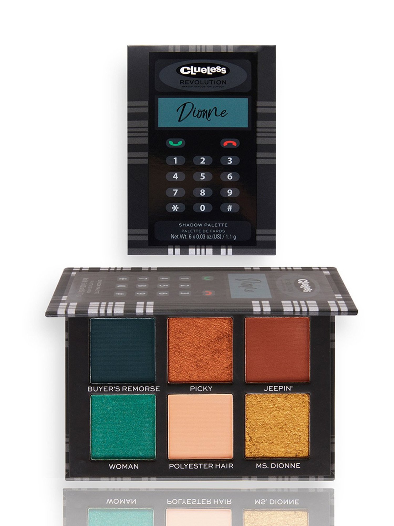 Clueless x Makeup Revolution Palette Dionne Phone - 6.6 gm