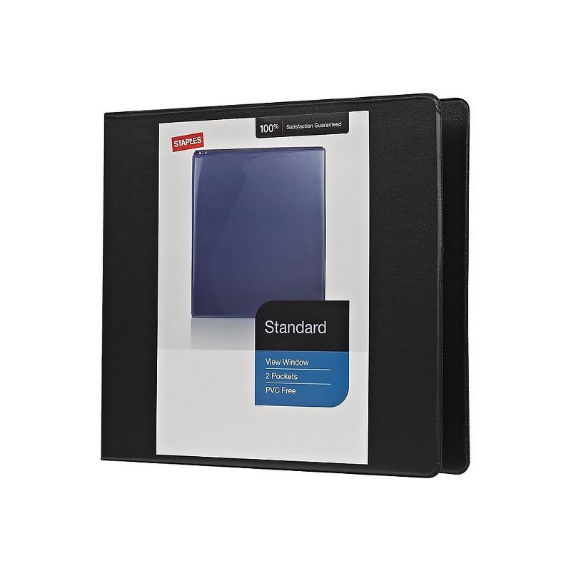 Universal 375 Sheet 1.5" Ring Binder Black