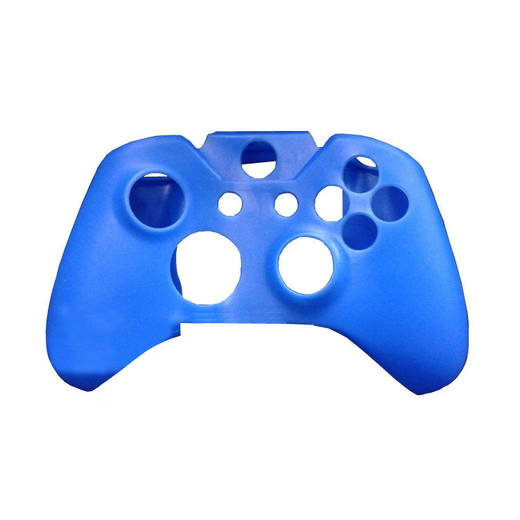 Blue Soft Protector Silicone Skin Case Cover Pouch for Microsoft Xbox One Controller