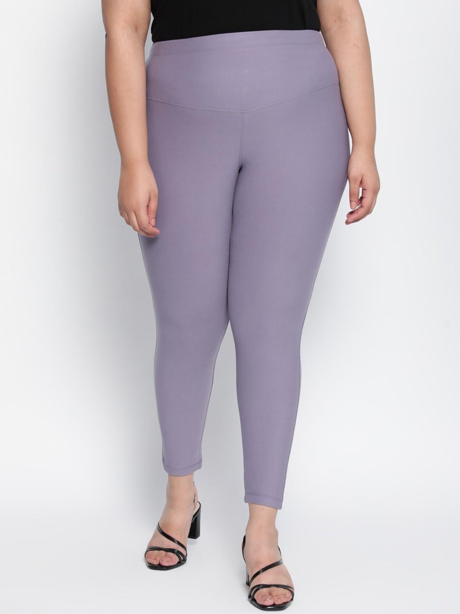 Amydus Mauve Skinny Fit Jeggings