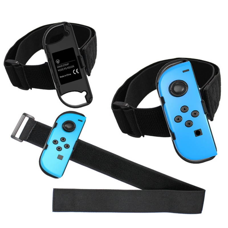 Ochine Fitness Ring With Adjustable Elastic Leg Strap Sport Band For Nintendo Switch