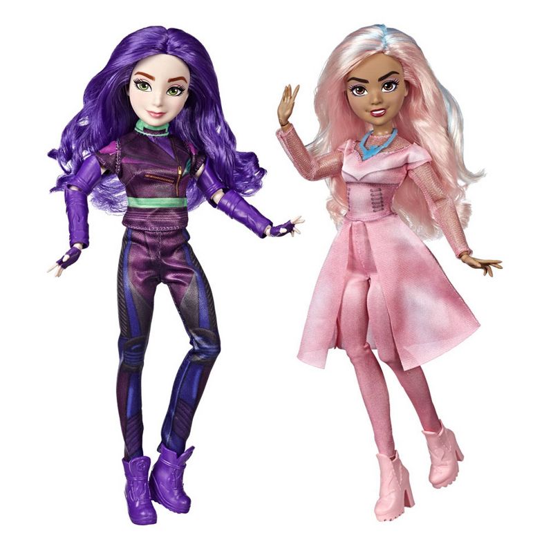 Disney Descendants Good and Evil Set Mal and Audrey Dolls, Inspired by Disney's Descendants 3