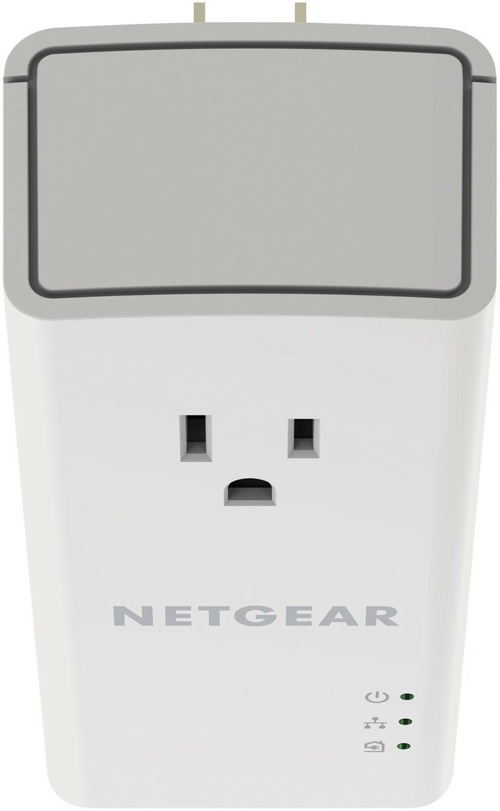 NETGEAR PowerLINE 1200 Mbps, 1 Gigabit Port with Pass-Through, Extra Outlet (...