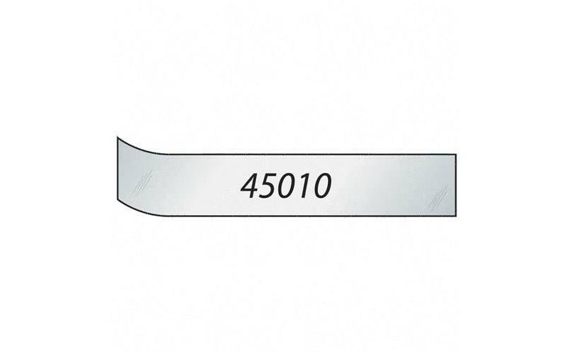 Dymo D1 Electronic Tape Cartridge - 1/2" Width x 23 ft Length - Rectangle - Thermal Transfer - Clear - Polyester - 1 Each