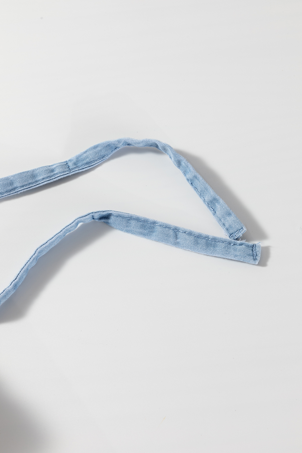 Dark Blue Plus Size Stitching Washed Flare Jeans